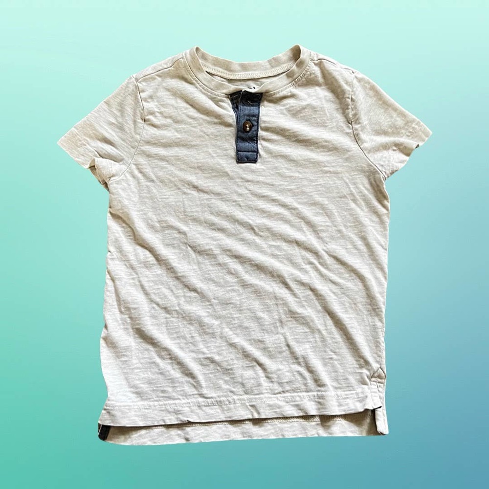Crazy 8 | short sleeve henley shirt | 4